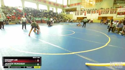 128 Boys Cons. Round 2 - Jackson Irungaray, Holtville vs Zachary Lee, Del Norte