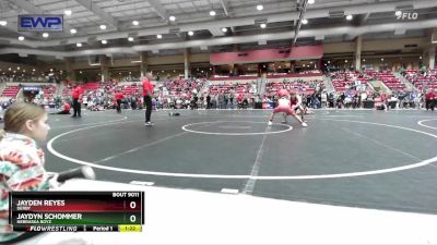 95 lbs Champ. Round 2 - Jaydyn Schommer, Nebraska Boyz vs Jayden Reyes, Derby