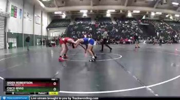 138 lbs Round 4 (16 Team) - Aiden Robertson, Millard South vs Cisco Rivas, Kearney