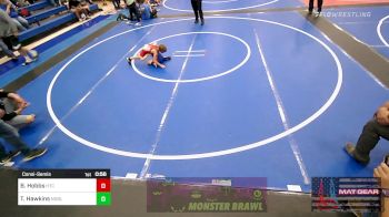 49 lbs Consolation - Bentley Hobbs, Hinton Takedown Club vs Tatum Hawkins, Noble Takedown Club