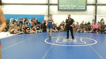 66 lbs Rr Rnd 4 - Audrey Slivka, Ohio Outcasts - W vs Ryen Hickey, Michigan Wrestling Academy - W