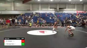 109 lbs Champ. Round 3 - Brady Harper, Midwest Extreme Wrestling vs Liam Montgomery, Massillon Perry
