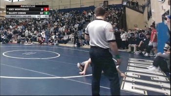 152 lbs Round Of 16 - Joey Monticello, Hanover Park vs Elliott Crews, Benedictine Prep