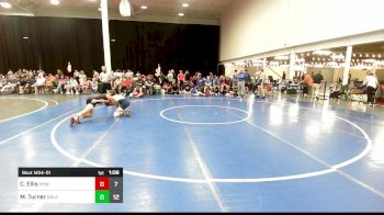 134 lbs Rr Rnd 1 - Colton Ellis, Hatboro-Horsham Wrestling Club vs Michael Turner, Salesianum