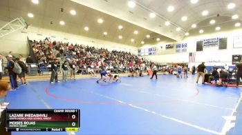 126 lbs Champ. Round 1 - Moises Rojas, Patrick Henry vs Lazare Imedashvili, Santa Monica High School Wrest