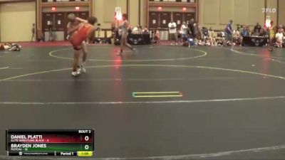 115 lbs Round 1 (6 Team) - DANIEL PLATTI, Elite Wrestling Black vs Brayden Jones, M2TCNJ