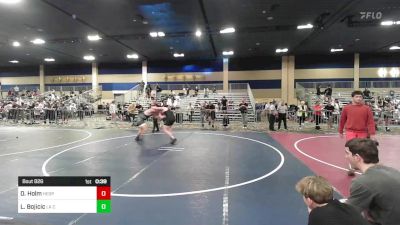 190 lbs Consi Of 16 #2 - Dane Holm, Hesperia HS vs Luka Bojicic, La Costa Canyon HS