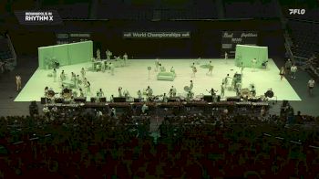 Rhythm X "Indianapolis IN" at 2026 WGI Percussion/Winds World Championships