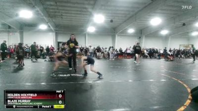 75 lbs Cons. Semi - Holden Holyfield, Legacy Elite Wrestling vs Blaze Murray, Spartanburg Wrestling Academy