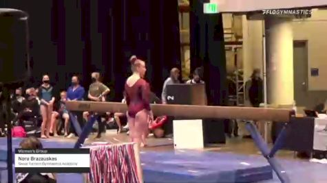 Nora Brazauskas - Women's Group, Swiss Turners Gymnastics Academy - 2021 Women's Xcel Region 4 Championships