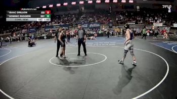 D 1 150 lbs Cons. Semi - Isaac Orillion, Jesuit vs Dominic Ruggieri, Southside
