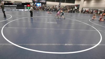 132 lbs Champ. Rd Of 128 - Ayden Swedberg, Moyer Elite Wrestling vs Brennan Picone, Eaglecrest Wrestling Club