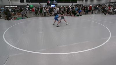 100 lbs Champ. Rd Of 64 - Brodey Lewis, Maverick Training Center vs Parker Wingen, Berge Elite Wrestling Academy