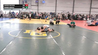 80 lbs Round 2 - 10:45am Saturday - Tanner Keehle, CTWHALE vs Carter Watson, PA Silver