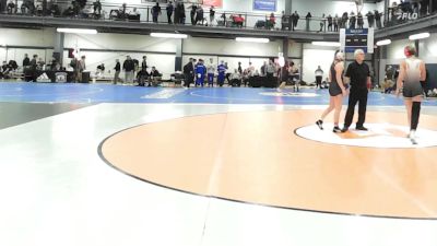 132Yellow lbs Rr Rnd 3 - Caitlin Maragioglio, Bellport vs Alexa Doxey, Niagara Wheatfield