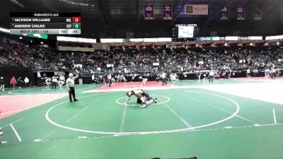 134 lbs Cons. Round 5 - Andrew Childs, CRT2 vs Jackson Williams, MVL1