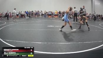 65 lbs Semifinal - Billy Roberts, Greater Heights Wrestling vs Bennett Dawson, Oklahoma Elite