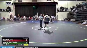 285 lbs Round 3 (8 Team) - Christopher Smith, Pell City vs Logan Suggs, Moody Hs