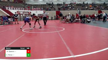 101-114 lbs Round 1 - Nathan Spears, Muncie Central vs Christopher Perez, Indianapolis Arsenal Tech