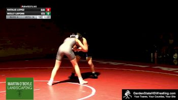 126 lbs Natalie Lopez, Bloomfield vs Molly LePore, Vernon Township