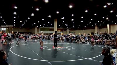 100 lbs Round 2 (4 Team) - Madelynn King, TWA #1 vs Sayuri Caceres, RPA Blockbusters