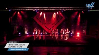 TEXAS CHEER ALLstars - Senior Heat [2024 L3 Senior Coed - D2 Day 1] 2024 Spirit Sports Dallas Nationals