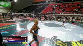 106 lbs Quarterfinal - Porter Dahl, Utah vs Wyatt Conkright, California