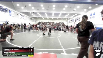 67 lbs Semifinal - Ares Duarte, Savage House Wrestling Club vs Garrett Mozingo, NexGen RTC