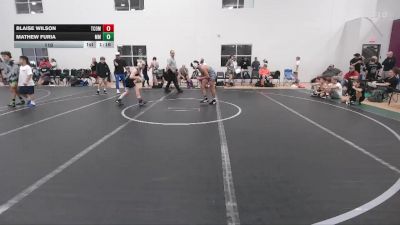 110 lbs Round 4 (6 Team) - Blaise Wilson, The Compound vs Mathew Furia, Micky`s Maniacs