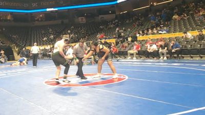 285 Class 2 lbs Cons. Round 1 - Gabriel Casteblanco, Cardinal Ritter vs Johnny McCracken, Mid-Buchanan