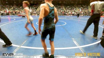 70 lbs Round Of 32 - Dax McMichael, Immortal Athletics WC vs Talmadge Dawkins, Roundtree Wrestling Academy 2