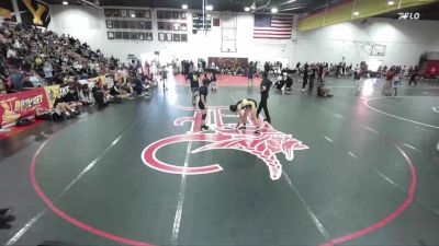 120 lbs Round 1 - Laurrel Ann Rebullar, Gahr High School vs Sophia Soliz, Wolves Den Wrestling Club