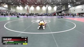126C Cons. Semi - Kolby Quint, Arkansas City HS vs Carson Owens, Seckman