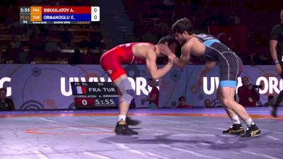 61 kg 3rd Place Match - Adam Biboulatov, FRA vs Emrah Ormanoglu, TUR