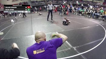45 lbs Quarterfinal - Niles Otjen, Battle Creek vs Leland Sheard, Nebraska Boyz