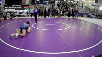 127 lbs 3rd Place Match - Brilynn Mejia, Panhandle RTC vs Lilith Montemayor Alvarez, Rise Wrestling