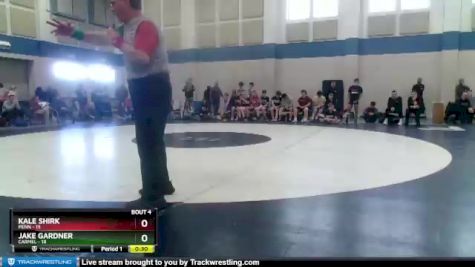 117 lbs Round 2 (4 Team) - Kale Shirk, Penn vs Jake Gardner, Carmel