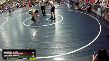 133 lbs Cons. Round 1 - Coleman Smith, Redwood High School Wrestling vs Ameer Mohamed, Team Selma