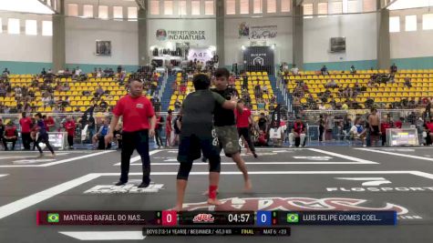 MATHEUS RAFAEL DO NASCIMENTO vs Luis Felipe Gomes Coelho 2025 ADCC Brazilian Nationals