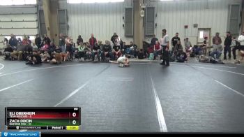 80 lbs Round 7 (8 Team) - Zach Dixon, Diamond Fish vs Eli Oberheim, Team Missouri