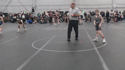 76 lbs Finals (2 Team) - Gabe Velazquez, Diamond State Inferno vs Luke Baublitz, Steller Trained Black