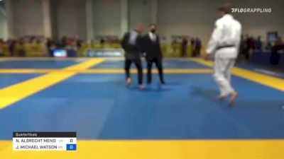 NATHAN ALBRECHT MENDELS vs JAKE MICHAEL WATSON 2021 American National IBJJF Jiu-Jitsu Championship