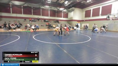 150 lbs Semifinal - Zach Young, Mountian View Wrestling Club vs Tanner McMullen, West Jordan