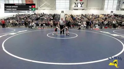 50 lbs Cons. Round 3 - James Dean, Firehouse Brawlers Wrestling vs Rylee Spisak, Firehouse Brawlers Wrestling