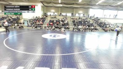 174 lbs 1st Place Match - Konrad Parker, Ithaca vs Donavan Smith, Elmira College