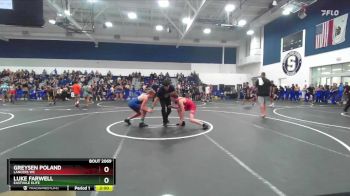 120 lbs Quarterfinal - Greysen Poland, Lancers WC vs Luke Farwell, Eastvale Elite