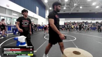 190 lbs Cons. Round 4 - Nathaniel Melendez, Reverence Grappling vs Brayden Figuerres, Corona100