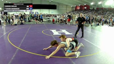 126 lbs Champ. Round 2 - Carson Weiler, Askren Wrestling Academy vs Chase Morrison, Michigan Premier WC