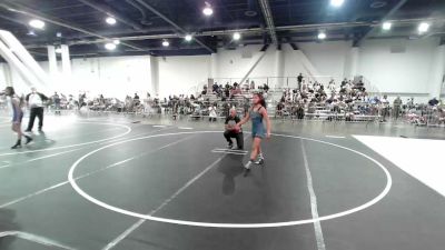 100 lbs Quarterfinal - Sophia Palafox, Southwest Stallions WC vs Olivia Srisamai, Legacy WC