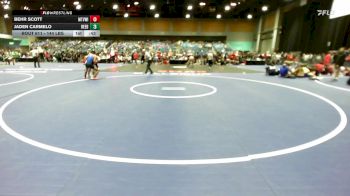 144 lbs Consi Of 64 #2 - Behr Scott, Mountain View ID vs Jaden Carmelo, Reed